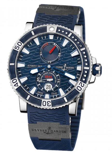 Review Best Ulysse Nardin Marine Diver 263-90-3C/93 watches sale